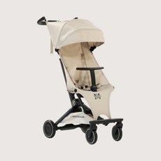 [누비앤타보] NUVY 트래블러M 여행용 트라이크 초경량 기내반입형 폴딩, 트래블러M 베이지