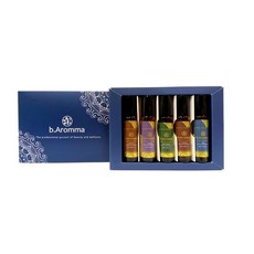 b.Aromma 調理香氛精油禮盒(5入組) 複方按摩油 居家SPA, 1個