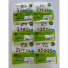 [메가마트]풀무원 국산콩두부 단단한 부침용 380g, 1개