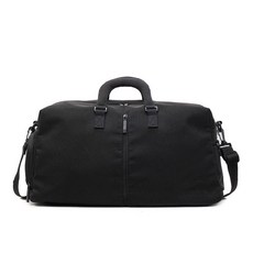 JA ACTIVE 旅行包 乾濕分離健身包 單肩斜挎運動包 游泳收納包 大容量男女適用, 黑色, 1個