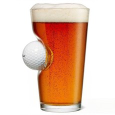SUNNI 맥주잔 골프공 내장 아이디어 와인잔, 1개