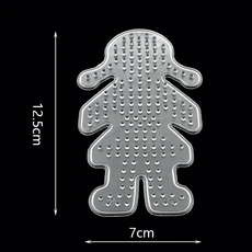 5mm 하마 비즈 장난감 DIY 도구 교육 탱그램 직소 퍼즐 페그보드 아트 템플릿 어린이 스텐실 공예, 05 1 piece
