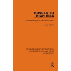 Hovels to High Rise: State Housing in Europe Since 1850 Hardcover, Routledge, English, 9780367684631