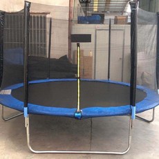 대형 트램폴린 방방이 어린이 에어보드 점핑 머신 펜션 운동 놀이 방방 실외 마당 성인, B. 3.06m (그물 가드 포함), 1개