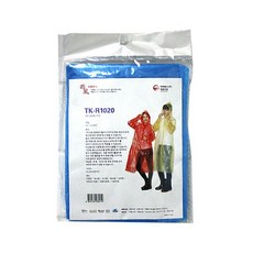 성인용 일회용 우의 파랑, 1개, 상세페이지 참조