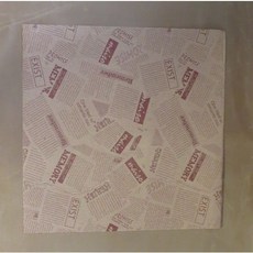 大祺百貨 正方牛皮郵報炸物紙 30cm*30cm 防油紙 餐盤紙 漢堡紙 油紙墊, 100入, 詳見包裝