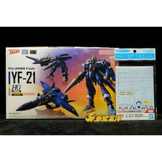 參號倉庫 萬代 組裝模型 HG 1/100 超時空要塞 YF-21 專用水貼紙, 1個, YF-21 + 專用水貼紙