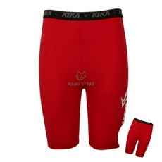 [마누상점] 축구이너웨어 축구레깅스 야구이너웨어 태클팬츠 레드
