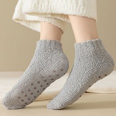 여성 수면양말 단목 논슬립 미끄럼방지 수족냉증 무압박 겨울 방한