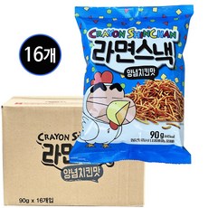 짱구 라면스낵 양념치킨맛, 90g, 16개