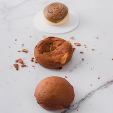 빅모카번 & 토핑물 냉동생지 [카페노리], 10개, 91g