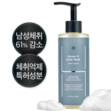 히이즈 노넨엑스 몸냄새&체취제거 쿨링 바디워시, 1개, 500ml