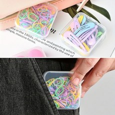 無品牌 珠子收納盒 米珠配件整理飾品盒 鑽石串珠收納塑料套盒, 1個, 5.5內盒5個