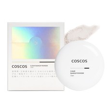 [COSCOS CICA 클리어 랭크 업 파우더 클리어] 파우더 페이스 파우더 피니시, 1