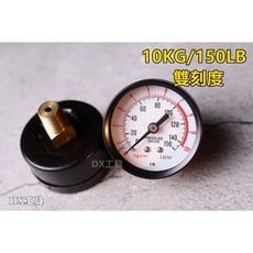 IK 2吋埋入式壓力計 52mm, 1個, 10KG/150LB