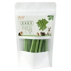 토끼 햄스터를위한 어금니 막대기 씹기 스틱 토끼 씹는 토끼 씹는 장난감 햄스터 씹는 장난감 파파야 소형