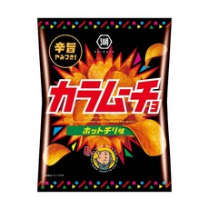 코이케야 카라무쵸 핫 칠리맛 일본 과자 55g, 1병