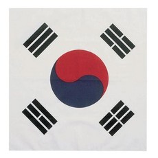 태극기 손수건 스카프 응원용 ye2*4356mD