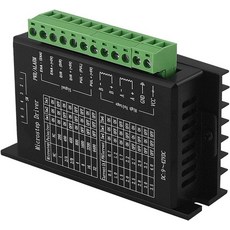 TB6600 스테퍼 모터 드라이버 4A 네마 17 23 및 34 32 세그먼트용 컨트롤러42 57 86 업그레이드 버전TB6600-1PCS, TB6600-1PCS