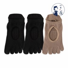 NicoFun 愛定做 3雙腳背簍空止滑瑜伽襪 淺口隱形襪 矽膠防滑室內襪 皮拉提斯襪 (女襪22-24.5cm)