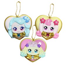 알쏭달쏭 티니핑 하트 컴팩트 색상랜덤 /토이비타 여아장난감 소꿉놀이, 10개, 10g