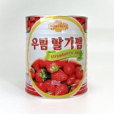 우림식품 대용량 딸기잼, 3kg