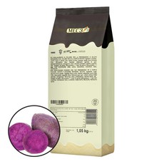 [MEC3 맥쓰리] 미스 퍼플 파우더 1.05kg(우베 스타일(우베성분x) 보랏빛 라떼/자색고구마맛), 1개입, 1.05kg, 1개