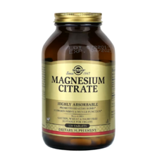 솔가 Solgar 마그네슘 시트레이트 120캡슐, 120개, 1개, 120정