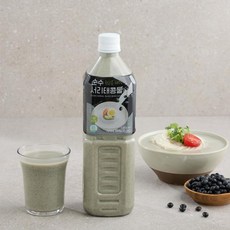 국산 서리태 콩물 1L 2병 진하고 담백한 콩물 국산 서리태 100% 우리가족 건강음료, 2개