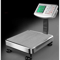 업소용 전자 저울 홈베이킹 주방전자저울 중량 계량, 1개, 상세페이지 참고, 60kg 대형화면 백라이트