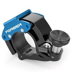 自行車鈴鐺 撥彈式鈴鐺 腳踏車鈴鐺 單車銅鈴 單車小打鈴 自行車打鈴 單車鈴鐺 車鈴鐺, 隱藏式鈴鐺【藍色】, 1個