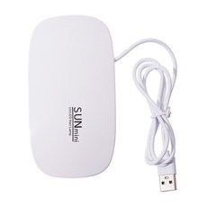 時尚光撩美甲燈 美甲光撩機 凝膠燈 LED美甲燈 鼠標光撩機, 1個, BG0101-時尚光撩美甲燈 白色