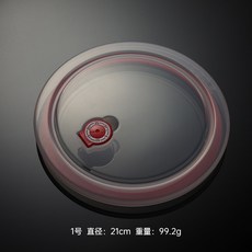 密封保鮮碗蓋子防漏不銹鋼陶瓷碗蓋微波爐專用加熱蓋PP含註硅膠, 8英寸 20cm, 1個