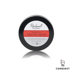 【CONQUEST】加拿大 Rockwell Razors Shave Cream 刮鬍膏 刮鬍泡 經典木質皂香, 1個