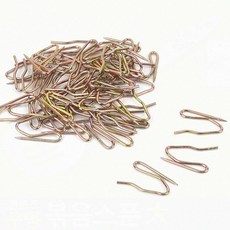 거실 침실 레일 수선 다용도커튼핀 50p 부자재 철핀 옷핀 레일쌕핀