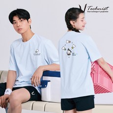 테크니스트 TNT56073 남성 여성 티셔츠 반팔