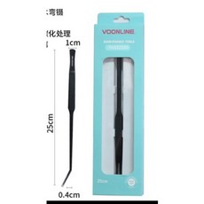 VOONLINE 消光黑水草工具組 (彎剪/波浪剪/直剪/直鑷/整平鏟), 1個