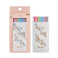 PILOT 百樂 0.4mm 超細變芯筆芯, 1個, PJ聯名筆芯-10色組A, Multicolor