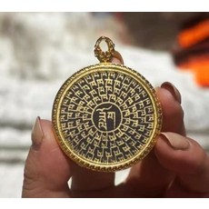 純手繪唐卡心咒, 如圖所示, 1個