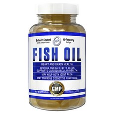 HI-TECH PHARMACEUTICALS 魚油腸溶軟膠囊 檸檬口味, 1罐, 90顆