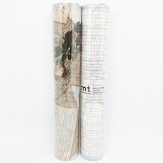 莫莫日貨 mt 2018 阪急文具博限定款wrap免膠水包裝紙(大捲) 共兩款 日本原裝進口, 1個, letter