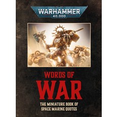 (영문도서)Warhammer 40 000: Words of War: The Miniature Book of Space Marines Quotes Hardcover, DK Publishing (Dorling Kind..., English, 9798217132782
