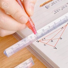15cm 투명 삼각자 초등직각삼각자