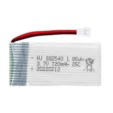 시마 올칩 3.7V 720mAh 드론배터리 RC 쿼드콥터 교체용 리튬폴리머 전원팩 SYMA X5, 1개, (X5C) 3.7v 720mah(MOLEX)