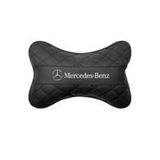 메르세데스 벤츠 BCES 클래스 A 클래스 C200L GLC GLK CLA용 자동차 메모리 폼 목 베개 보호 요추 등받이 쿠션