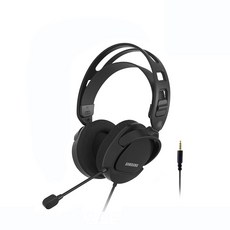 삼성전자 스테레오 유선 일체형(1잭) 헤드셋 SH-A1100B, 블랙, 블랙