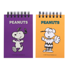 피너츠 스누피 상철 수첩, 랜덤, 100개