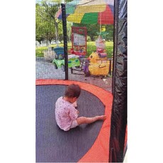 야외 트램폴린 대형 설치 트램펄린 그물 펜션 대기용, D 6피트 래드, 1개