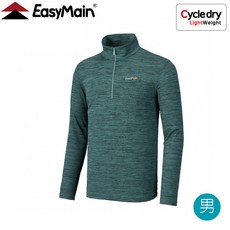 EasyMain 衣力美 男 排汗長袖休閒衫