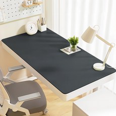 오피스프렌즈 미끄럼 방지 데스크 매트 깨끗한 책상보호 매트, 블랙
